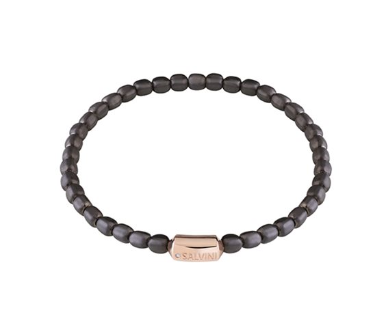 Bracciale Salvini Uomo Nirvana in Argento Diamante 0.01 Ct 20087208 - 20087208